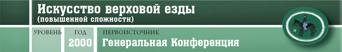 Активный отдых - Искусство верховой езды - повышенной сложности - шапка.png